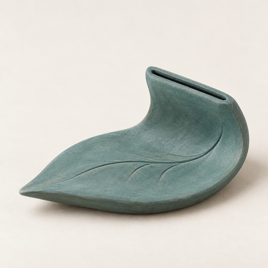 Folded Leaf Note and Card Holder