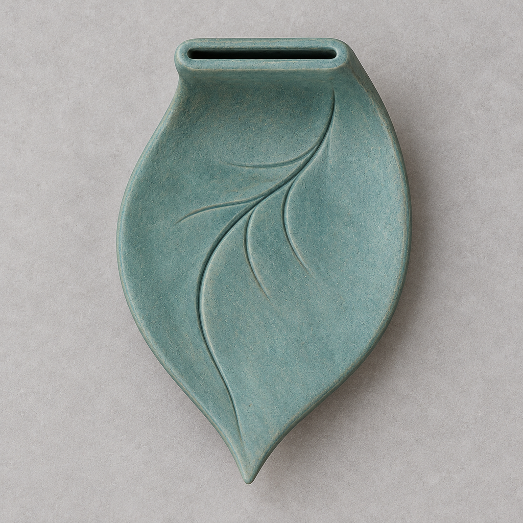 Folded Leaf Note and Card Holder