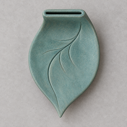 Folded Leaf Note and Card Holder