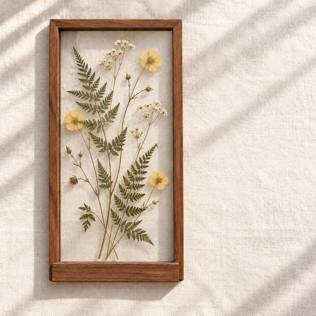 Pressed Botanical Tabletop Frame