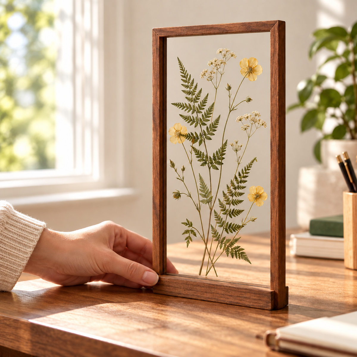 Pressed Botanical Tabletop Frame