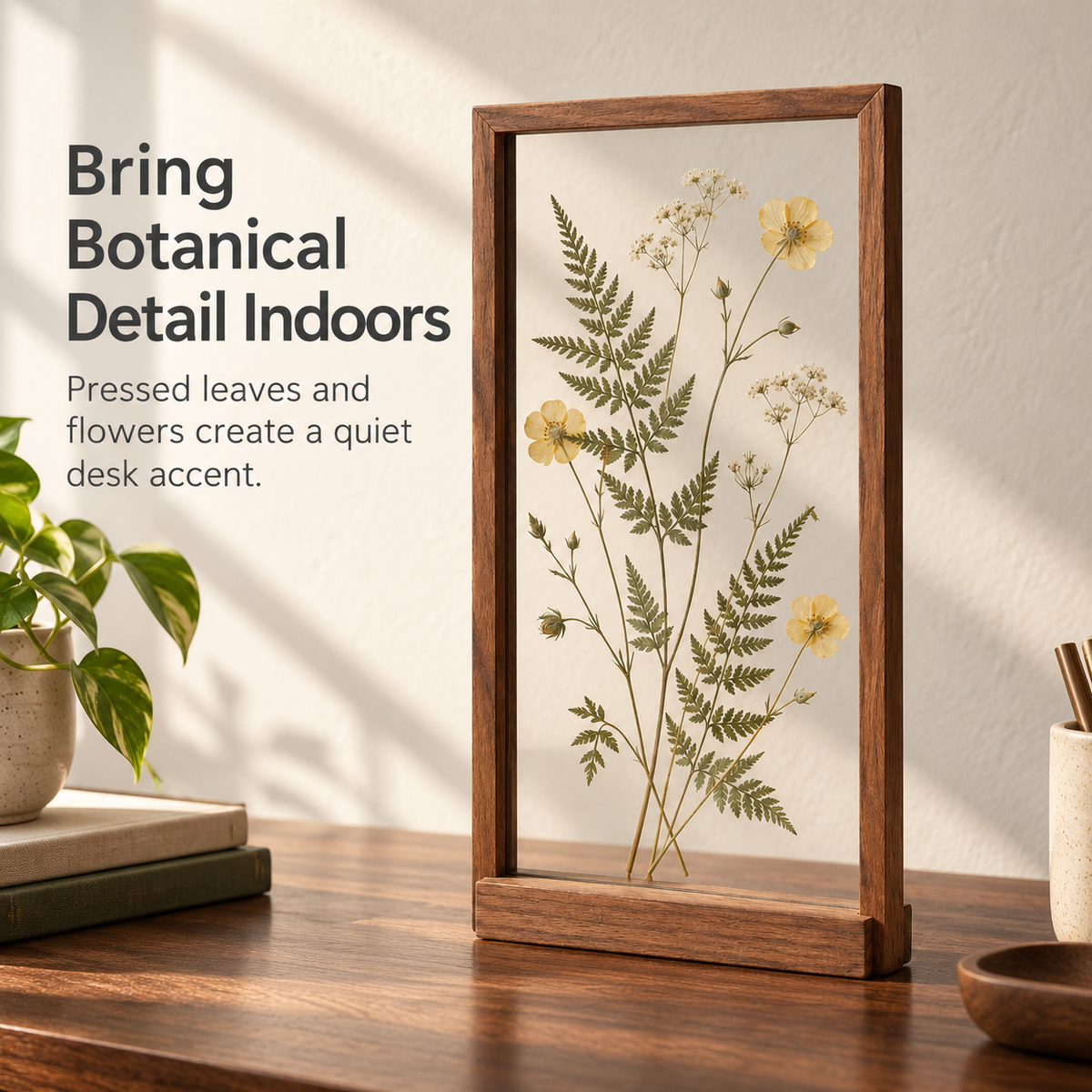 Pressed Botanical Tabletop Frame