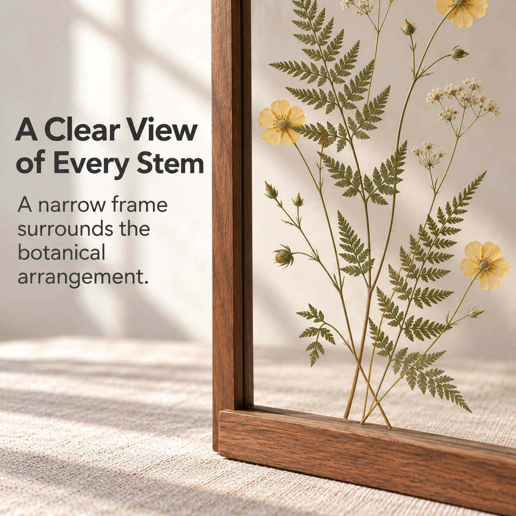 Pressed Botanical Tabletop Frame