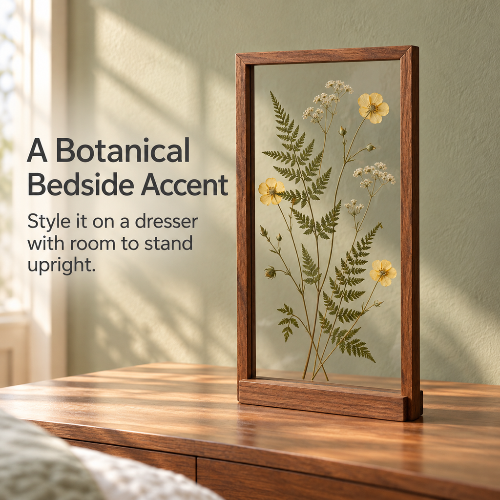 Pressed Botanical Tabletop Frame