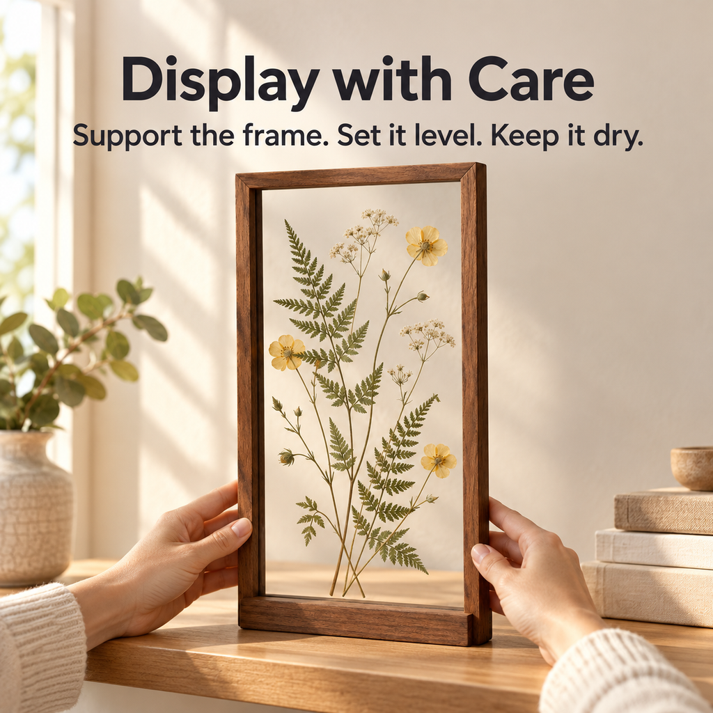 Pressed Botanical Tabletop Frame