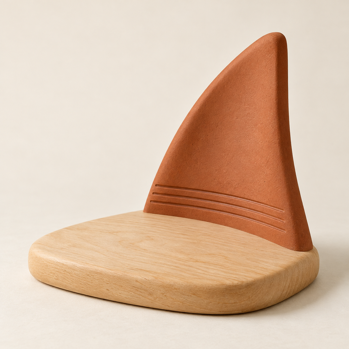 Sail-Shaped Tabletop Book Rest