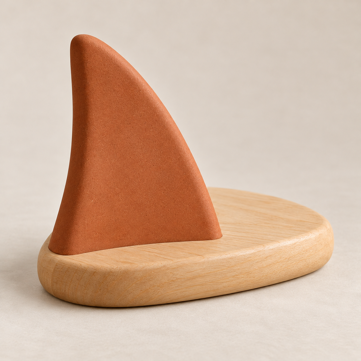 Sail-Shaped Tabletop Book Rest